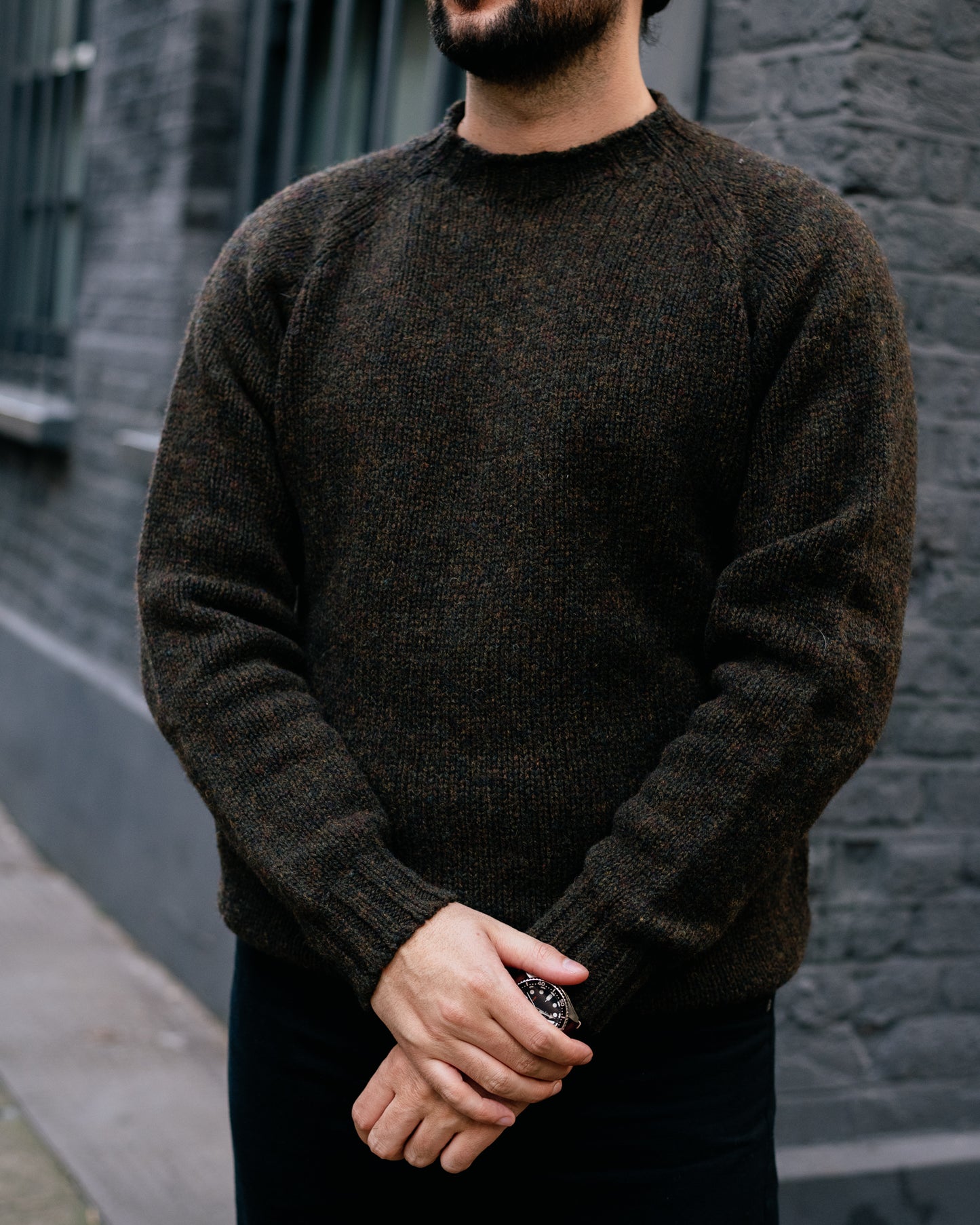 Turin Kenmore Chunky Shetland Jumper