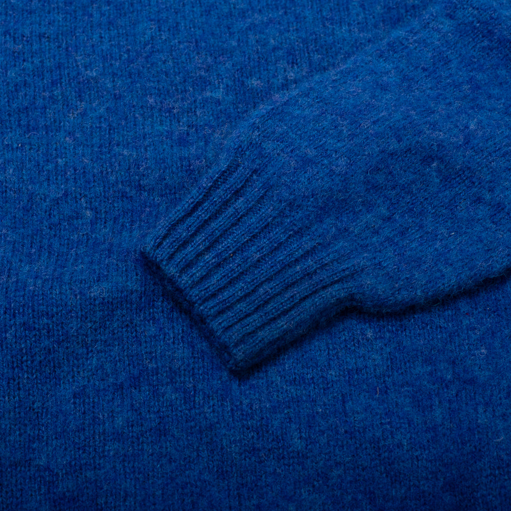 Kelso Brushed Shetland Jumper - Ocean Force - Small