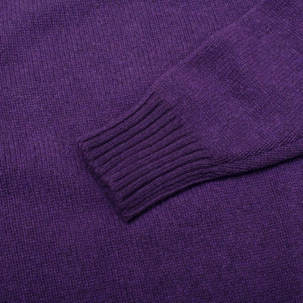 Dean Crew Neck - Aubergine - Small