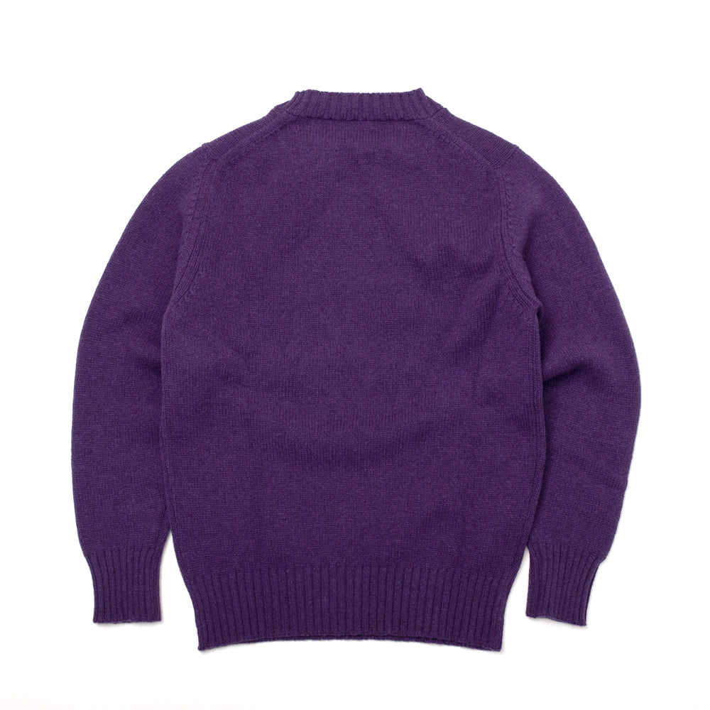 Dean Crew Neck - Aubergine - Small