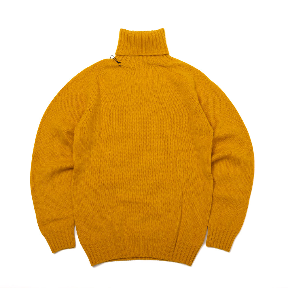 Superfine Lambswool Roll Neck - Goldeneye - Small