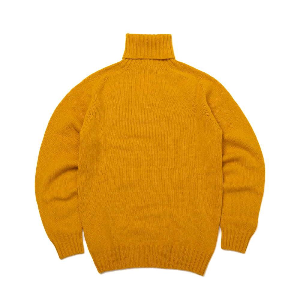 Superfine Lambswool Roll Neck - Goldeneye - Small