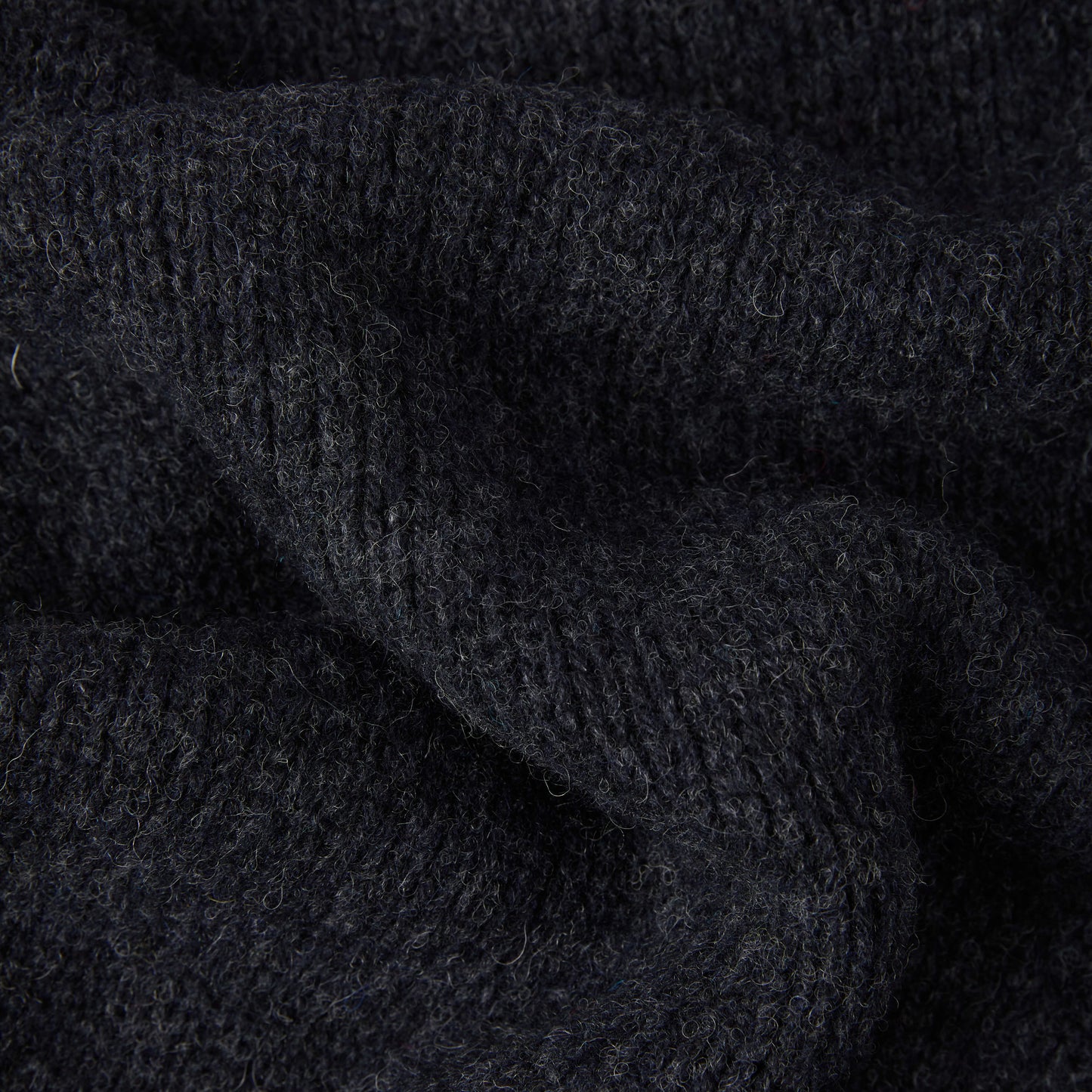Charcoal Kenmore Chunky Shetland Jumper