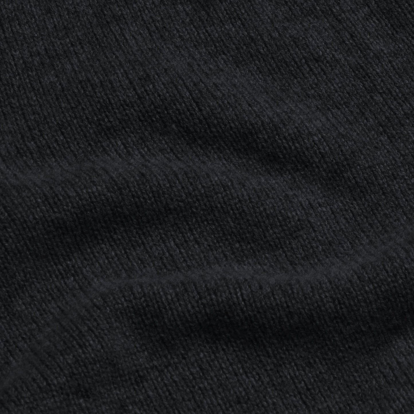 Black Dean Lambswool Crew Neck Jumper - Malloch's