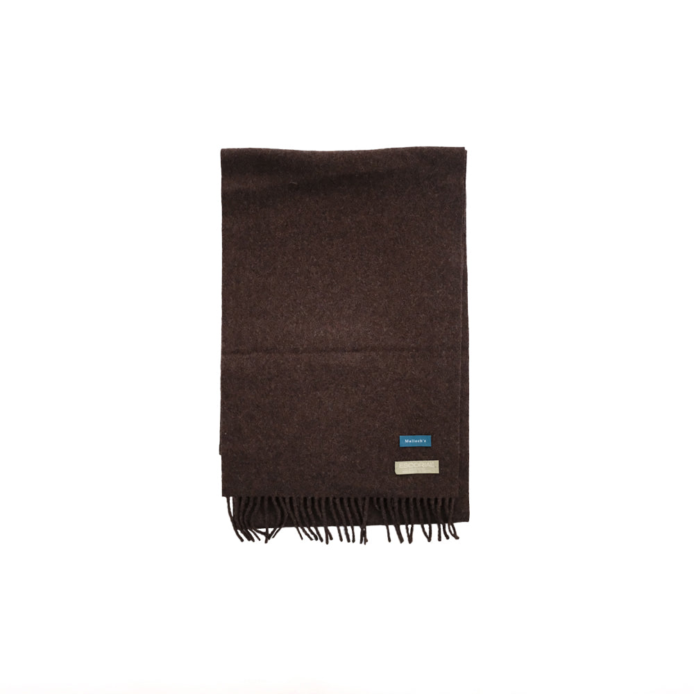 Brown Escorial Wool Scarf
