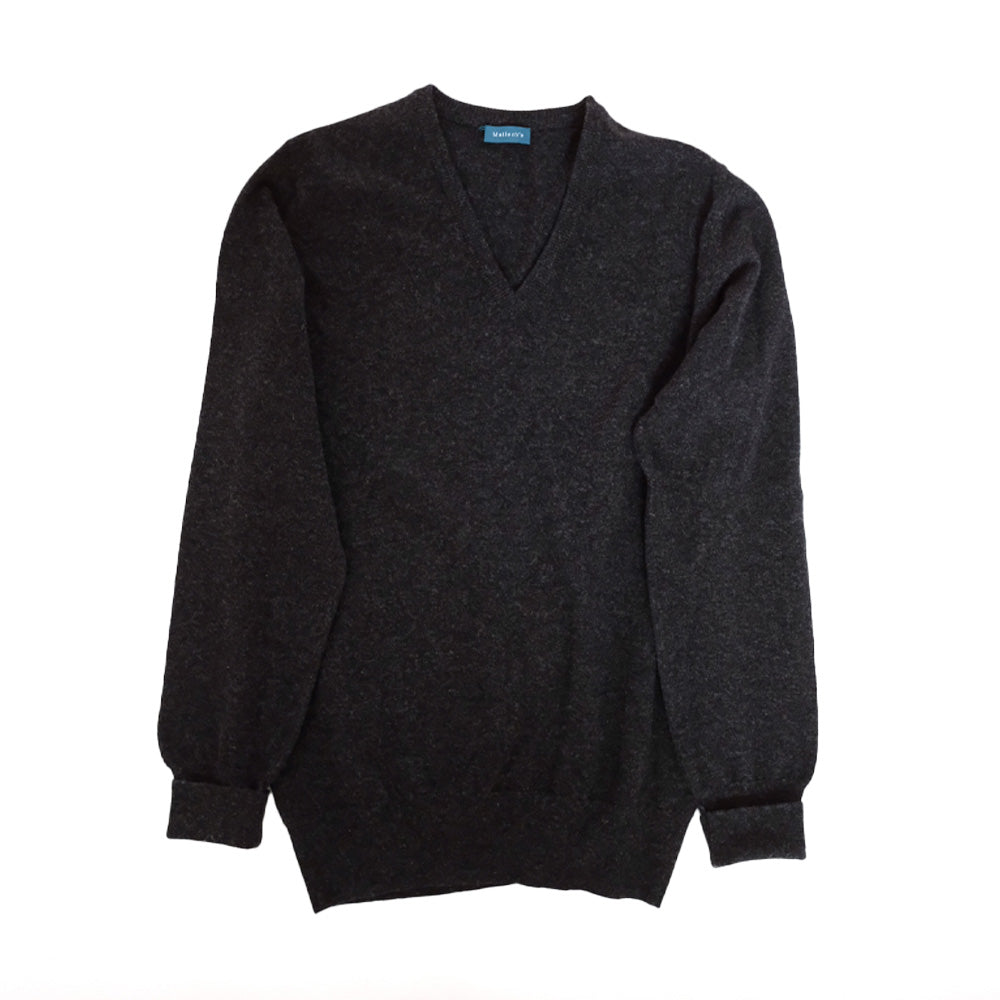 Charcoal Geelong V-Neck - XS
