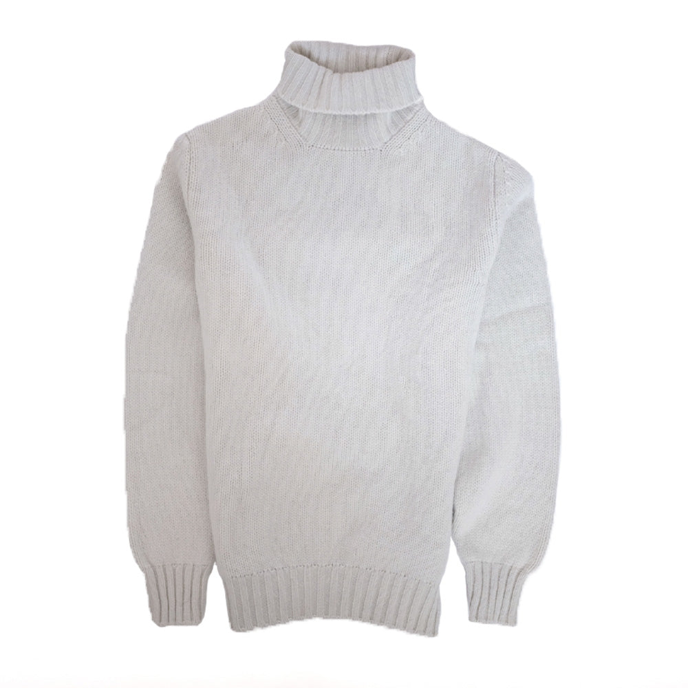 Ex-photoshoot Newman Roll Neck - Ecru - Medium