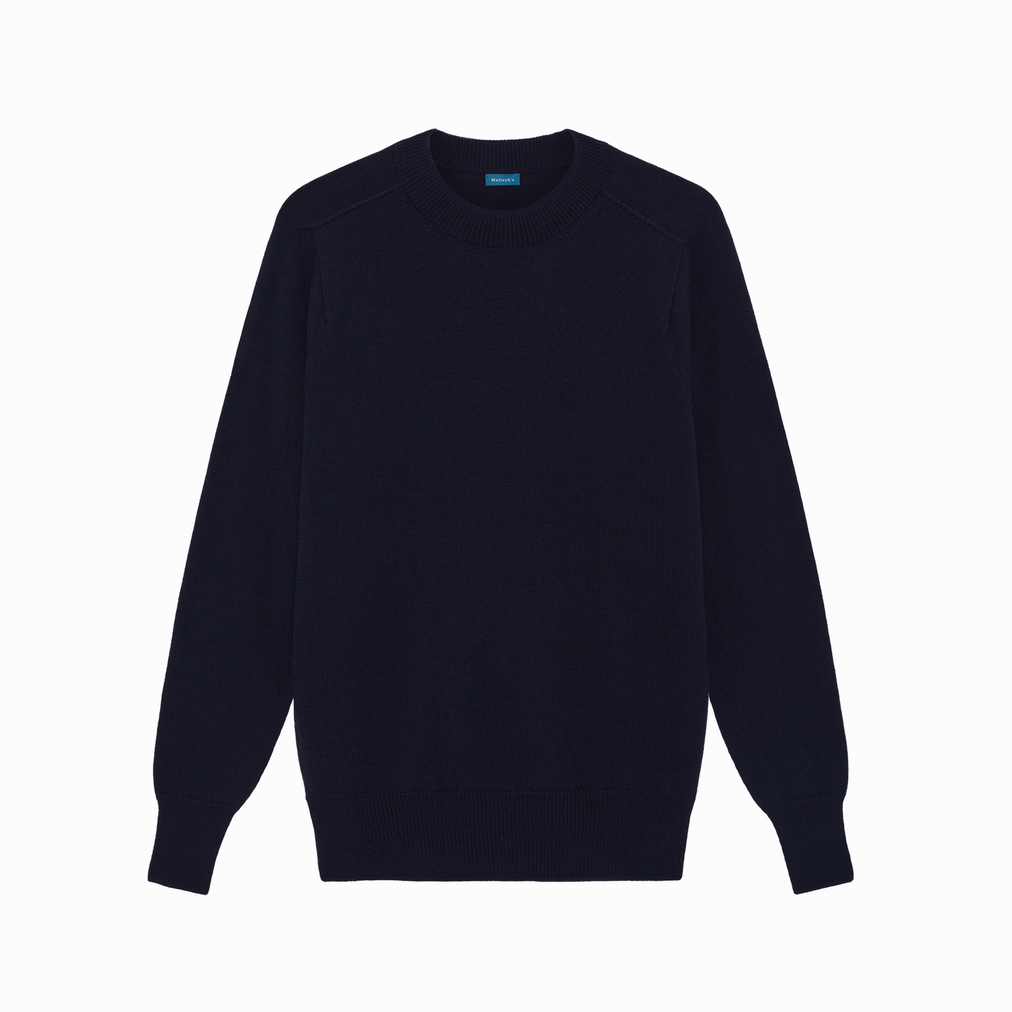 Navy Easton Merino Crew Neck Sweater