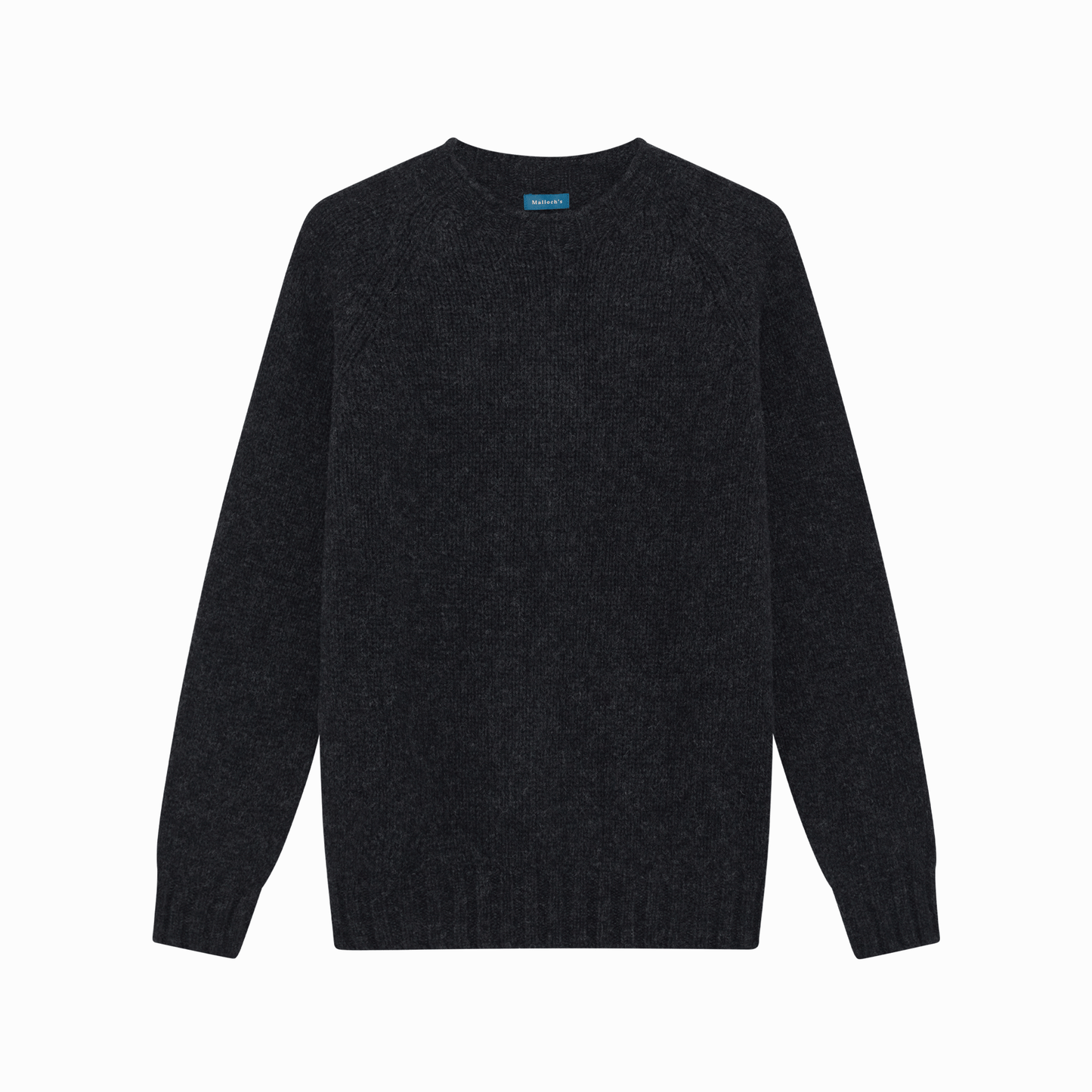 Charcoal Kenmore Chunky Shetland Jumper