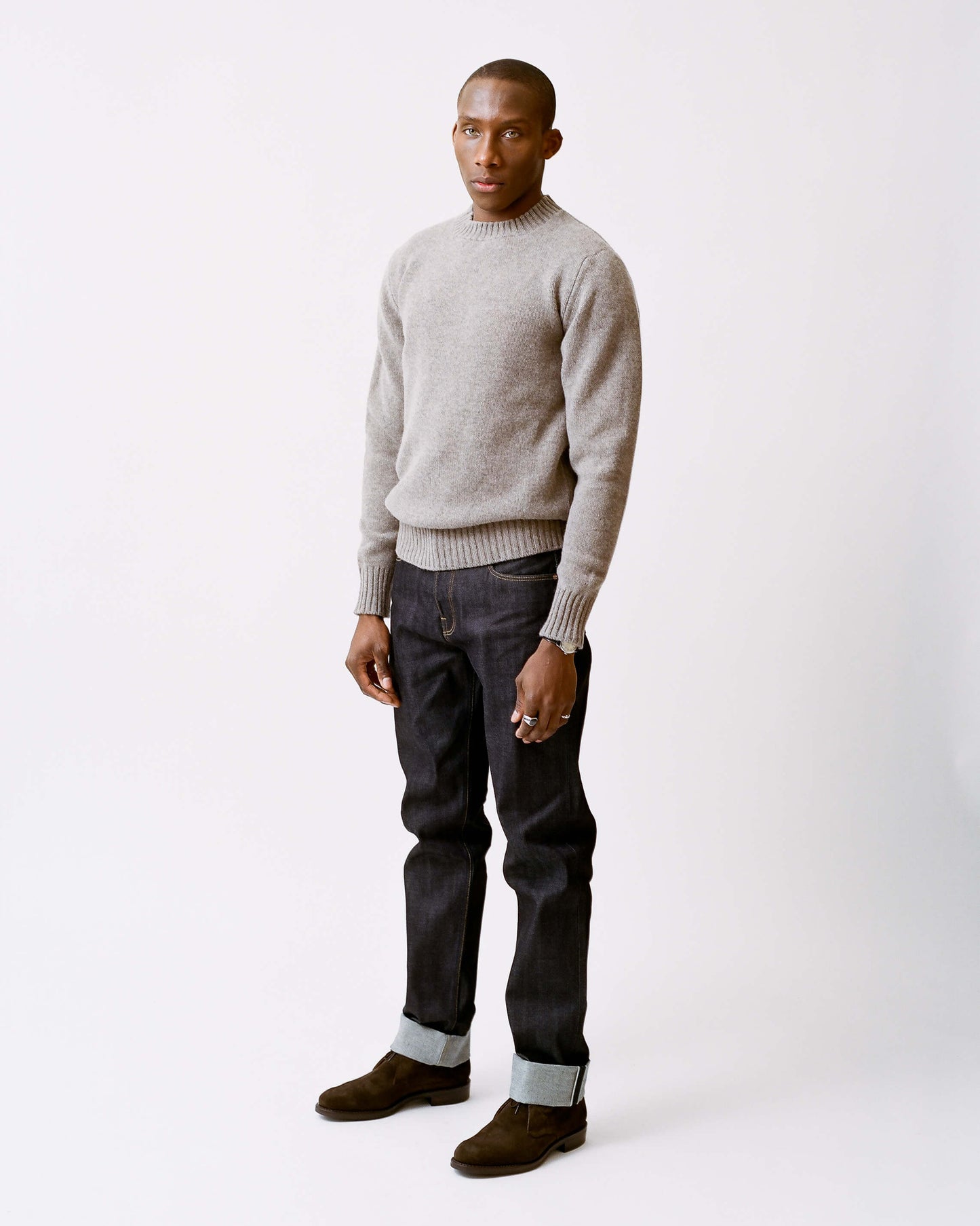Vole Dean Lambswool Crew Neck Jumper