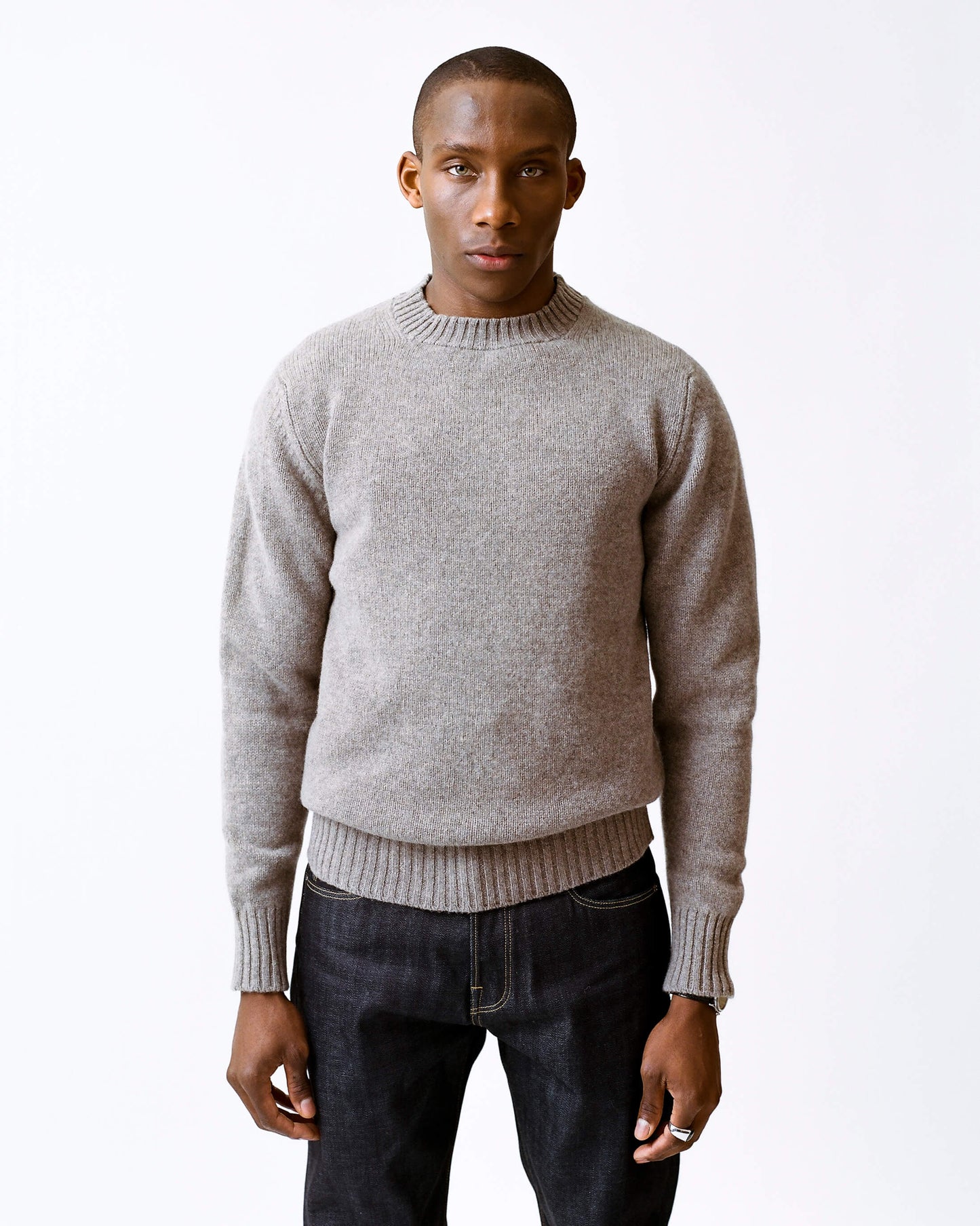Vole Dean Lambswool Crew Neck Jumper