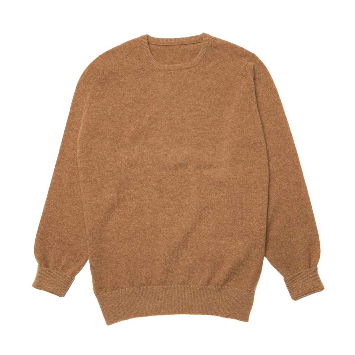 Camel Steadman Fine Lambswool Crew Neck