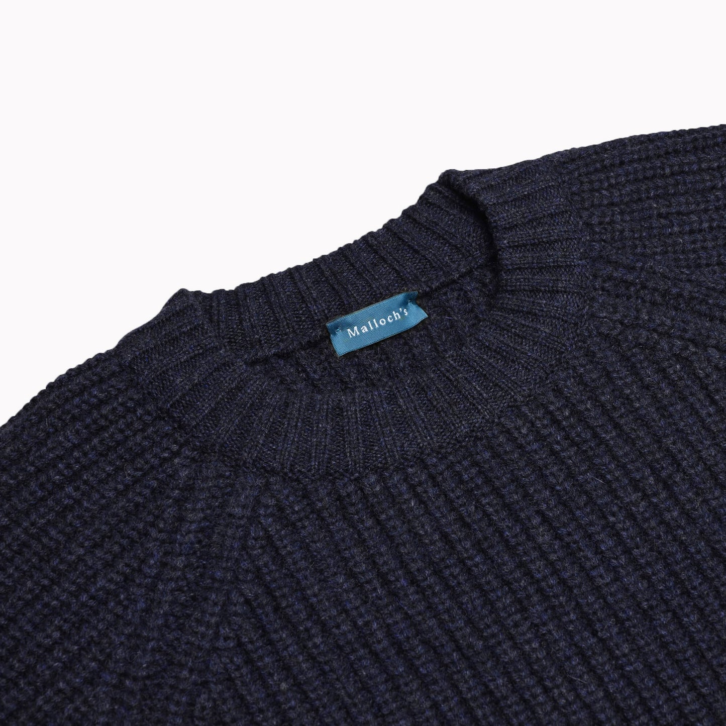 Navy Kielder Fisherman's Jumper