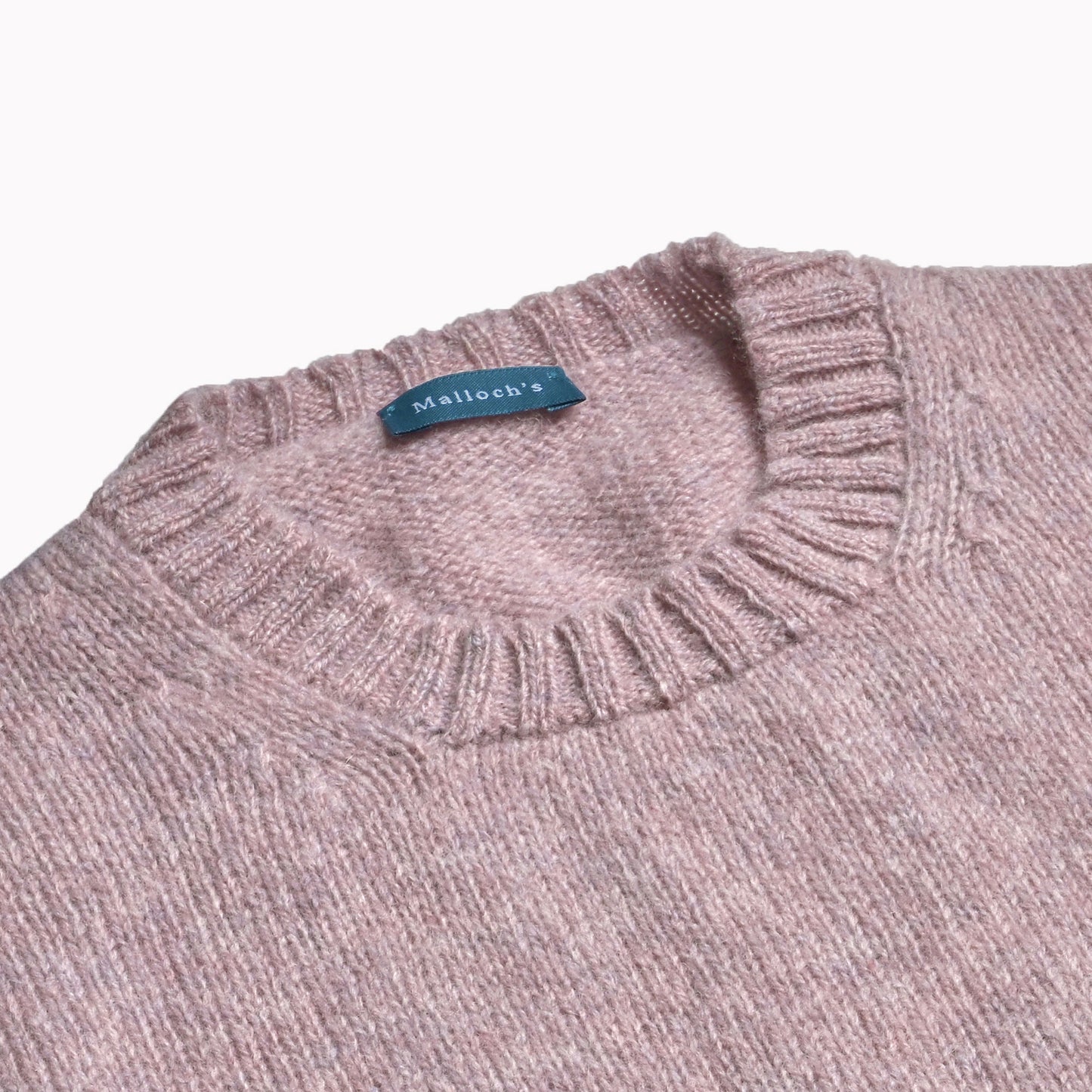 Pink Haar Wreay Shetland Sweater