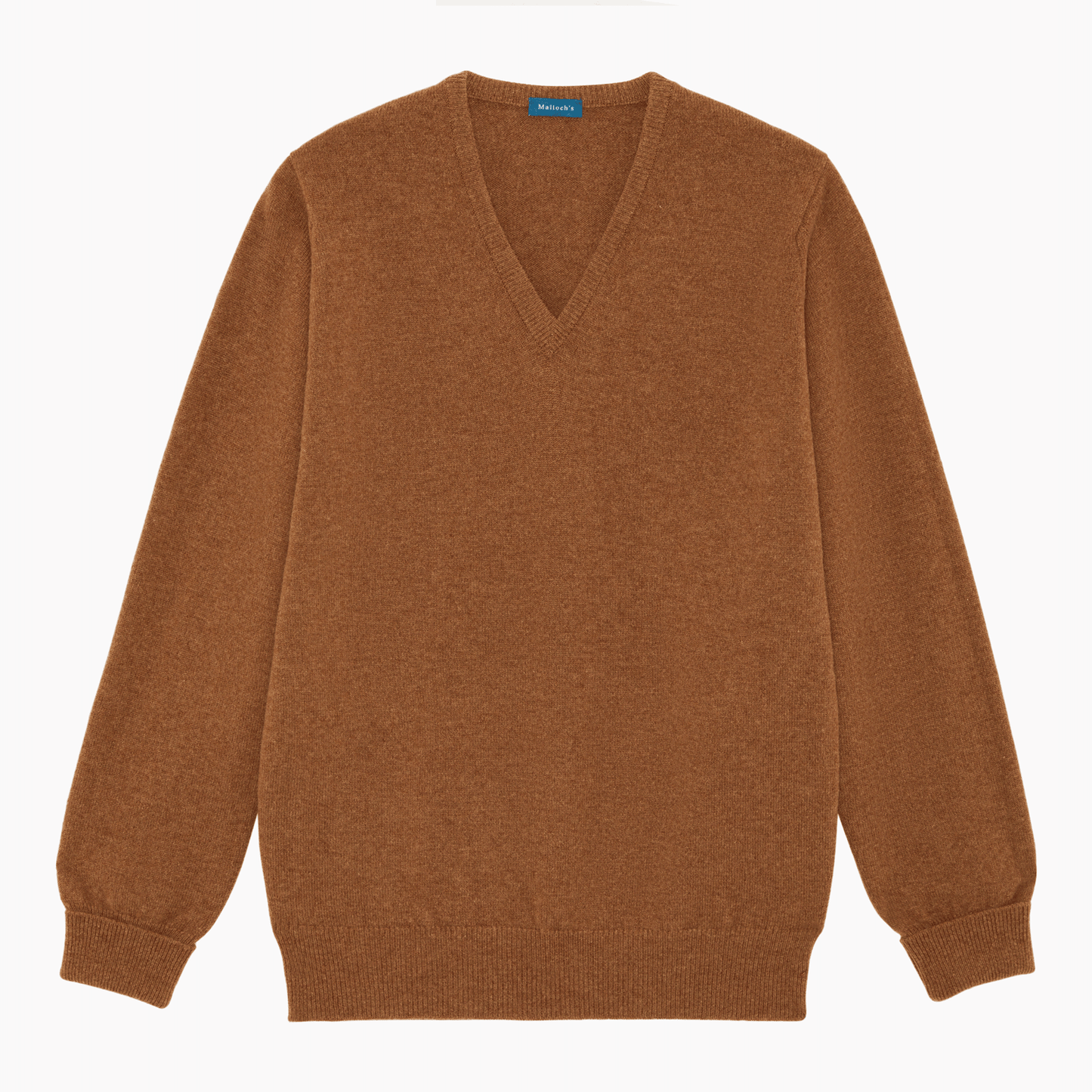 Camel Steadman Fine Lambswool V-Neck