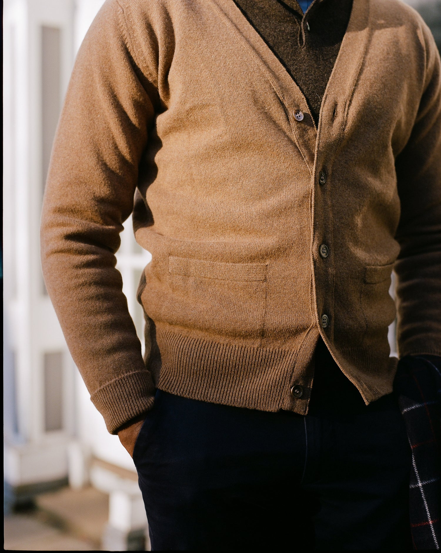 Stewart Fine Lambswool Cardigan