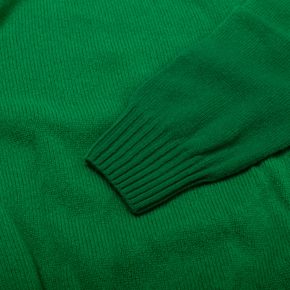 Preston Superfine Lambswool Crew Neck - Jungle - XS
