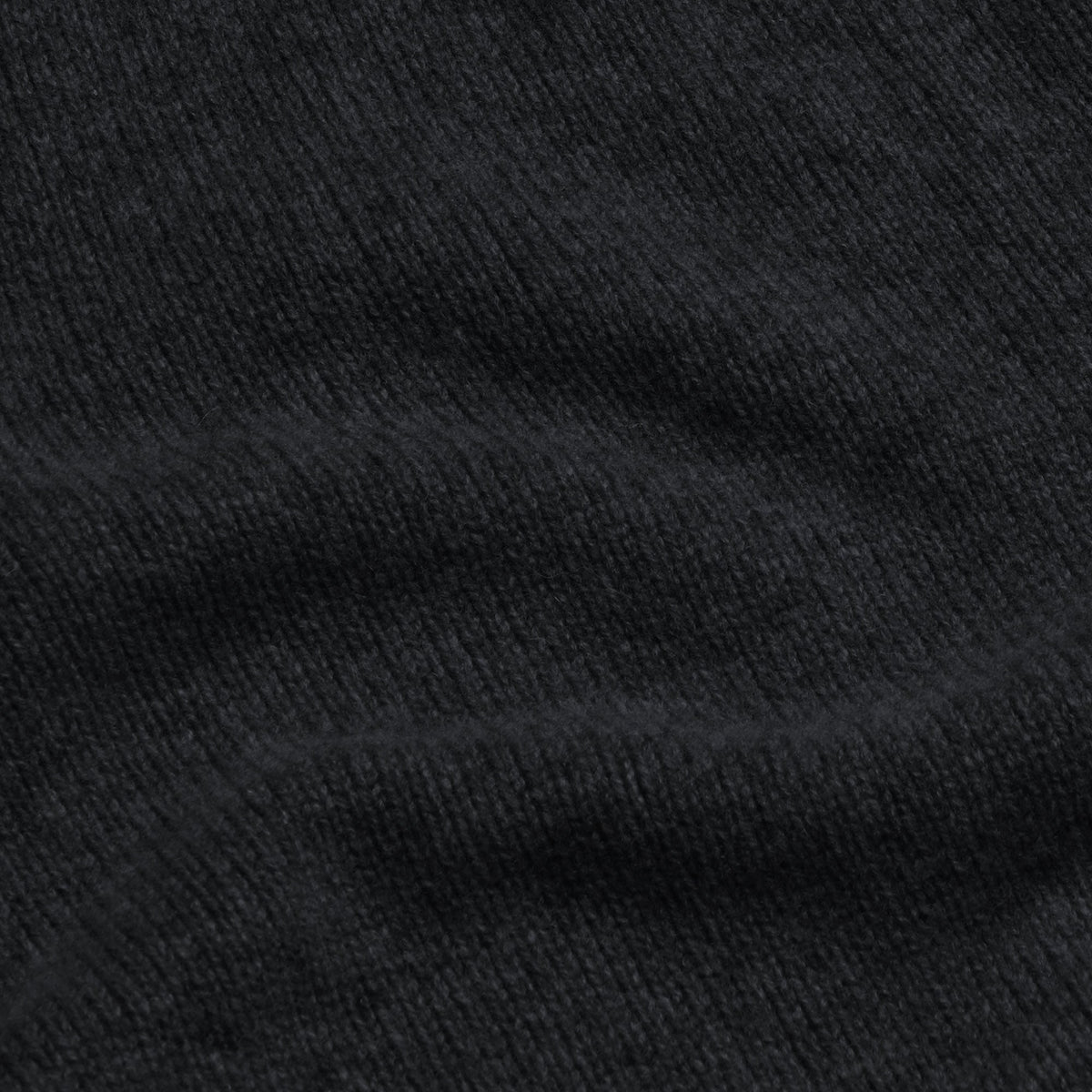 Black Dean Lambswool Crew Neck Jumper - Malloch's