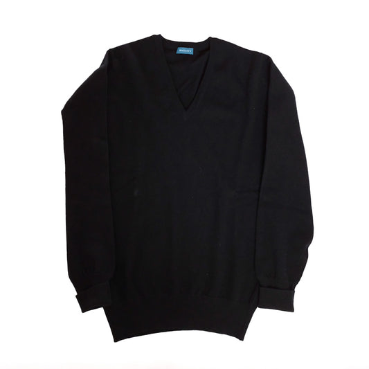 Black Geelong V-Neck - XS
