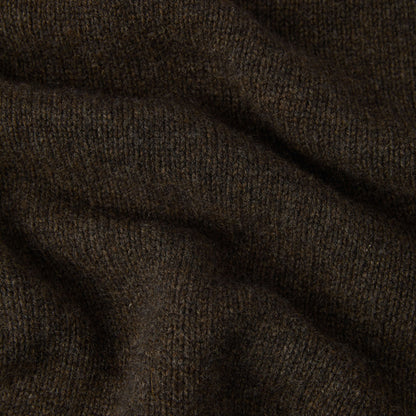Close-up of lambswool quality