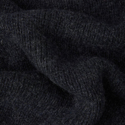 Charcoal Kenmore Chunky Shetland Jumper - Malloch's