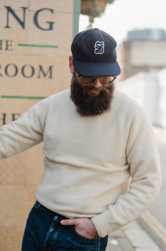 Cream Kelso Brushed Shetland Jumper | Malloch's Premium Shetland Knitwear - Malloch's