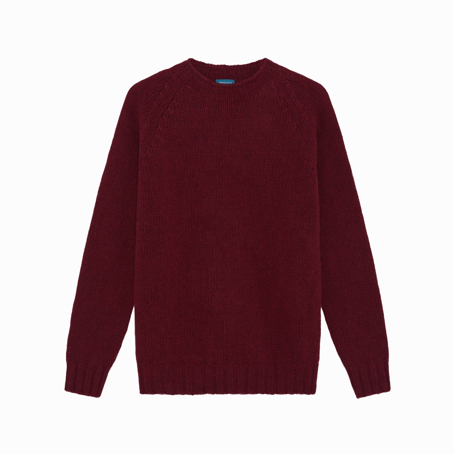 Bordeaux Mix Kenmore Chunky Shetland Jumper