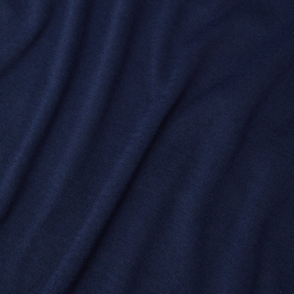 Malloch's x John Smedley French Navy Cromford Sea Island Cotton Polo Shirt - Malloch's