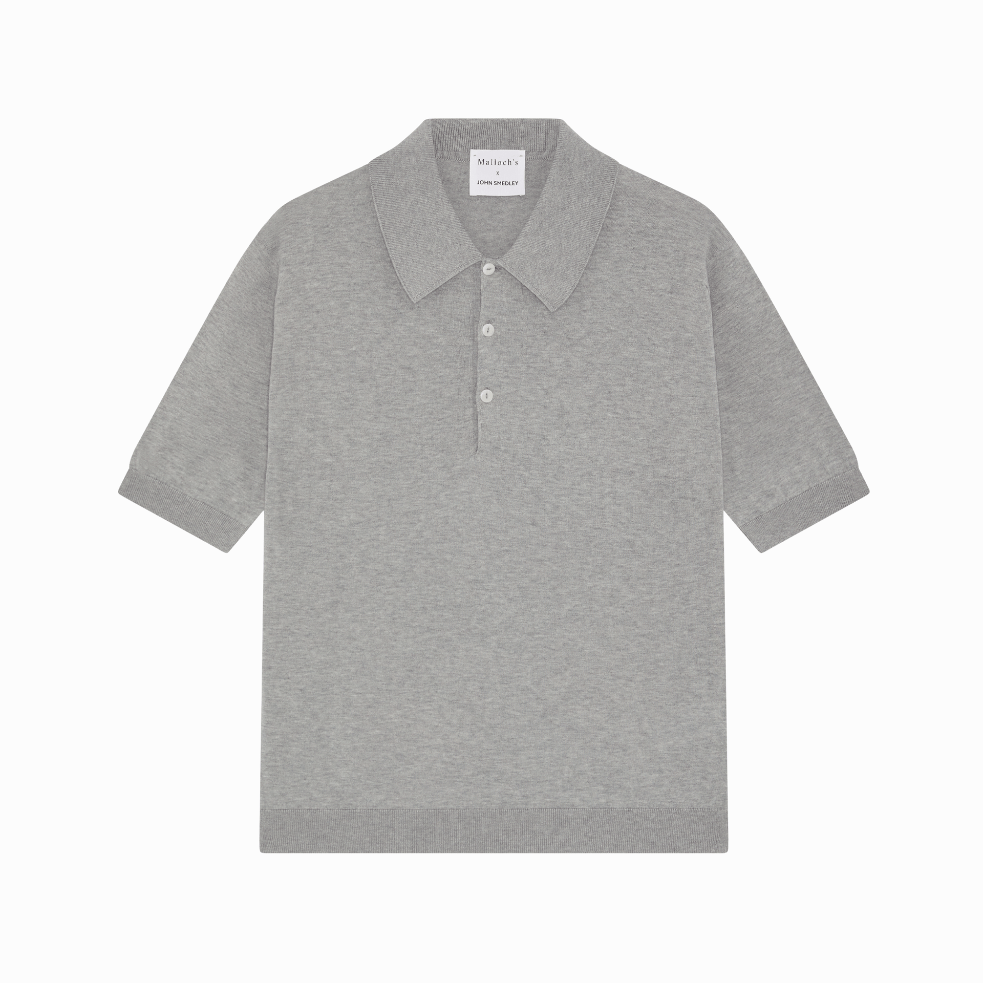 JOHN SMEDLEY SEA COTTON POLO エクリュ JOHN SMEDLEY（ジョンスメドレー） ニットポロシャツ メンズ モダン