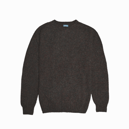 Midnight Kelso Brushed Shetland Jumper - Malloch's