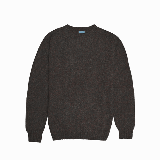 Midnight Kelso Brushed Shetland Jumper - Malloch's