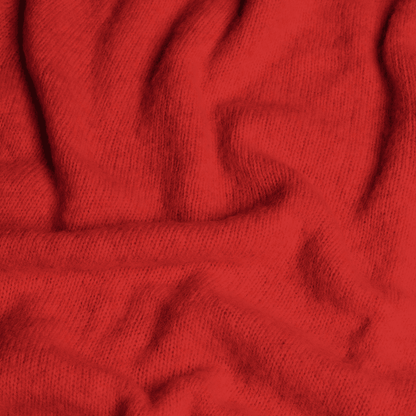 Red Kelso Brushed Shetland Jumper - Malloch's