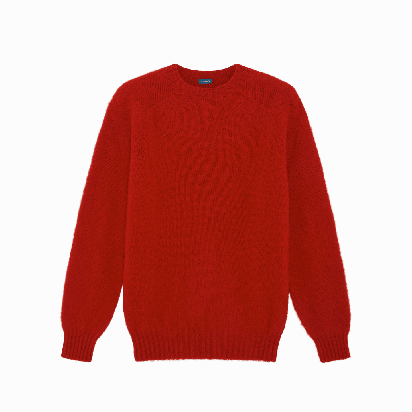 Red Kelso Brushed Shetland Jumper - Malloch's