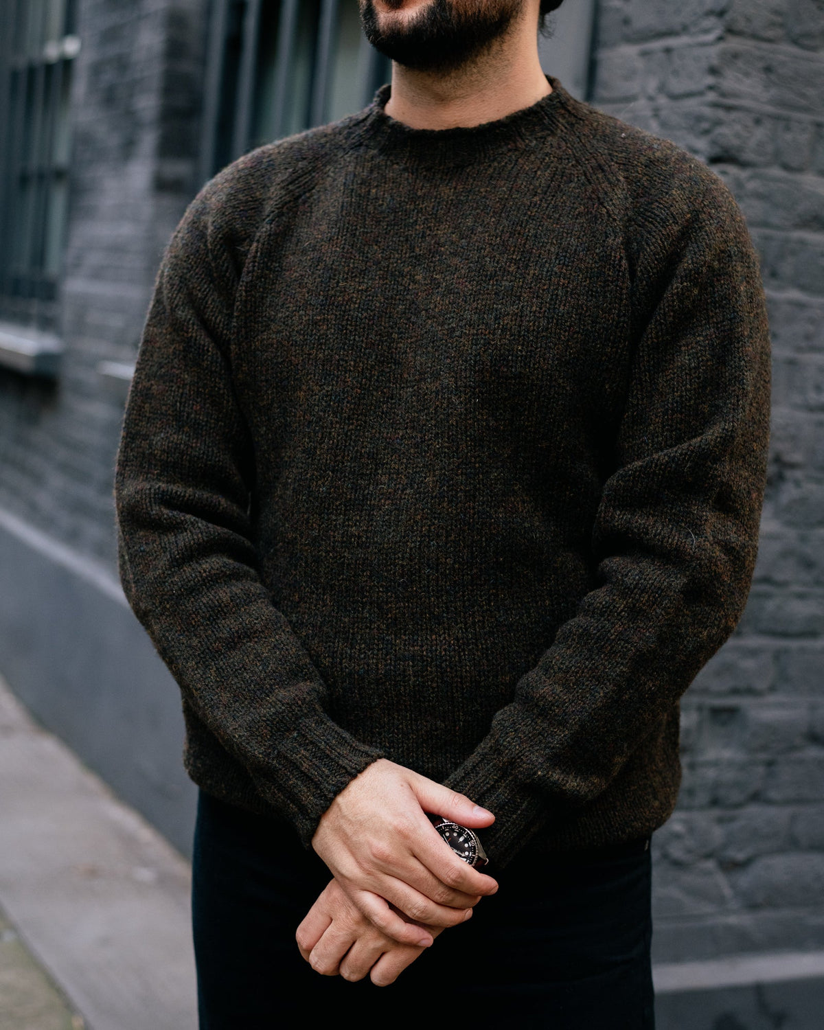 Turin Kenmore Chunky Shetland Jumper - Malloch's