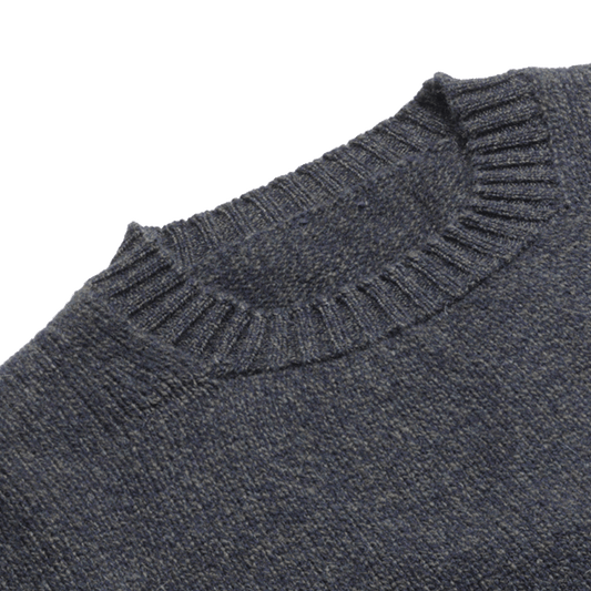 Seaweed Dean Lambswool Crew Neck Jumper