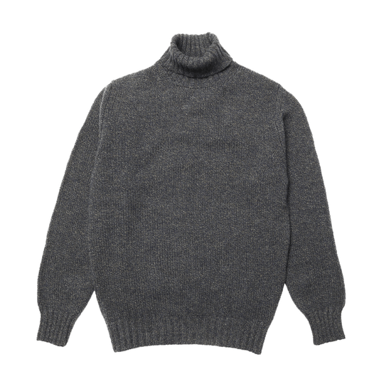 Seaweed Newman Lambswool Roll Neck Jumper