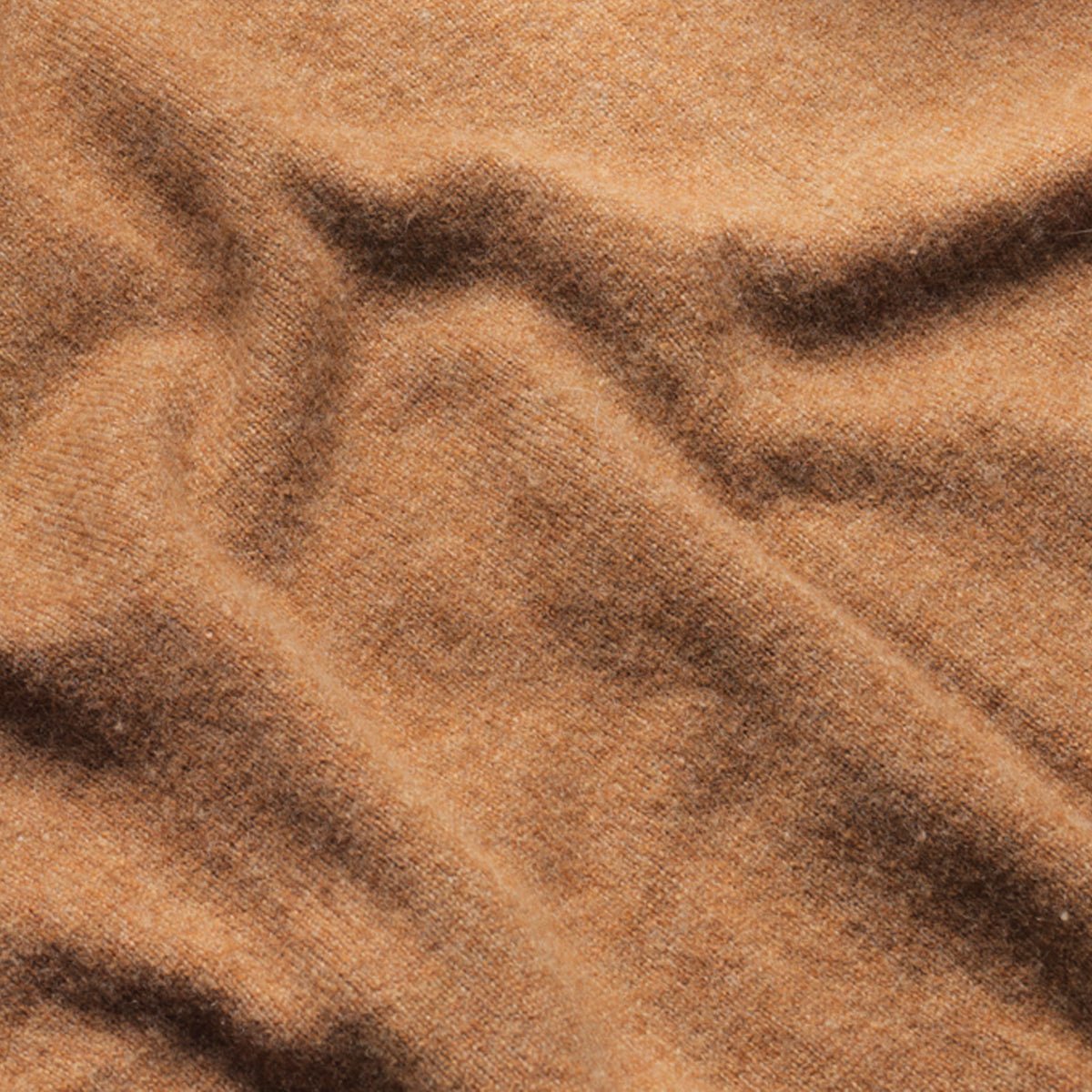 Camel Steadman Fine Lambswool Crew Neck - Malloch's