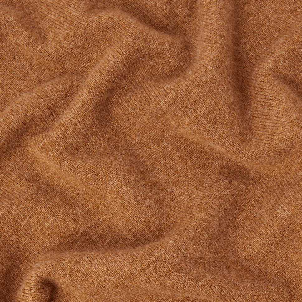 Camel Steadman Fine Lambswool V-Neck - Malloch's