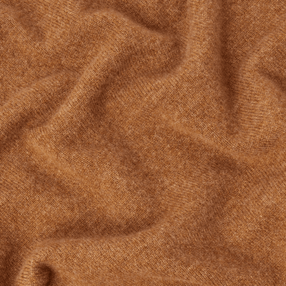 Camel Steadman Fine Lambswool V-Neck - Malloch's