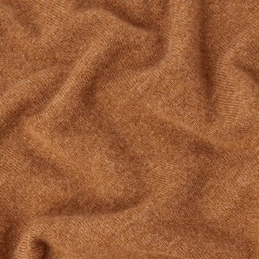 Camel Steadman Fine Lambswool V-Neck - Malloch's