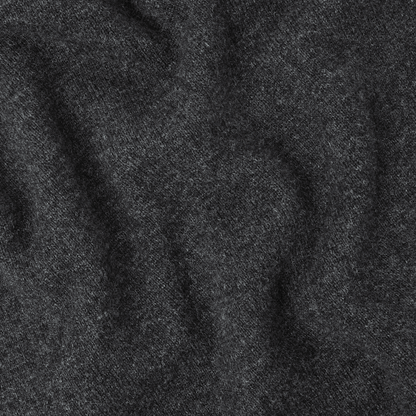 Charcoal Steadman Fine Lambswool Crew Neck | Perennial Knitwear - Malloch's
