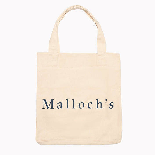 Ecru Denim Shopping Tote - Malloch's