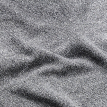 Grey Steadman Fine Lambswool Crew Neck | Perennial Knitwear - Malloch's