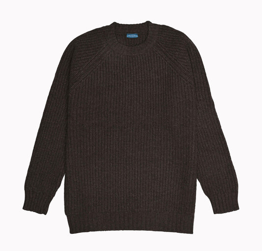 Brown Kielder Fishermans Jumper