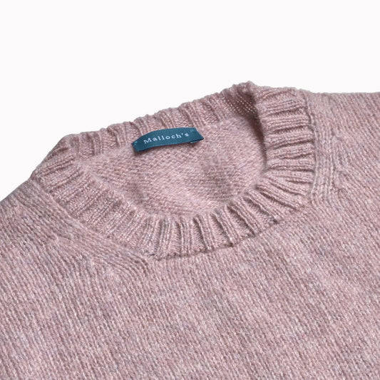 Pink Haar Wreay Shetland Sweater