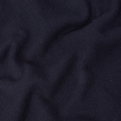 Navy Steadman Fine Lambswool Crew Neck