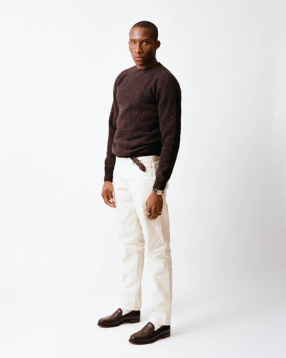 Midnight Kelso Brushed Shetland Jumper - Malloch's