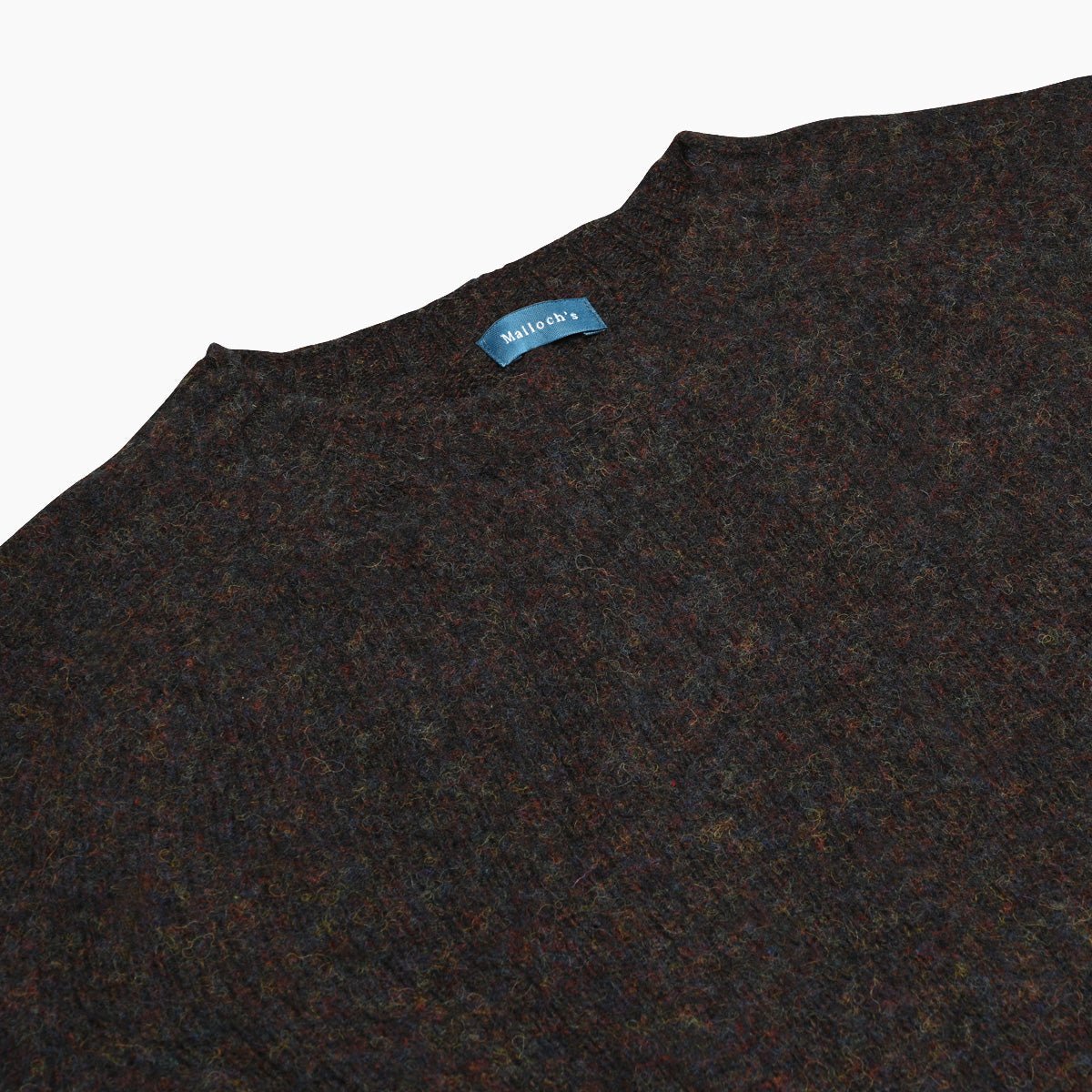 Midnight Kelso Brushed Shetland Jumper - Malloch's