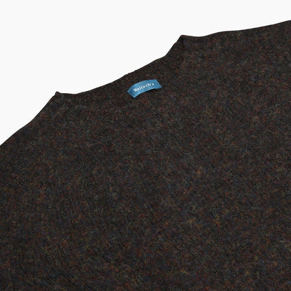 Midnight Kelso Brushed Shetland Jumper - Malloch's