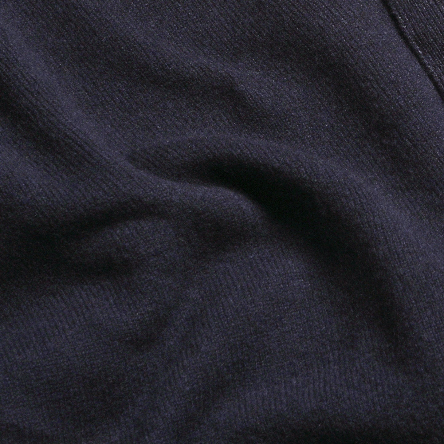 Navy Kelly Sports Collar Lambswool Jumper - Malloch's